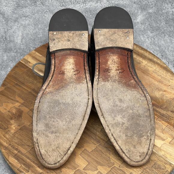 Curatore Mineo Wingtip Oxfords Derby Leather Casual Men’s Size 10 - Picture 7 of 7